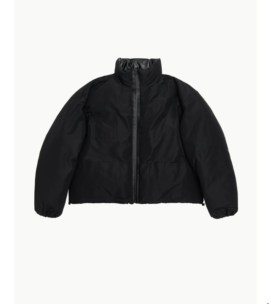 아모멘토 비건레더 패딩 M 상품이미지9