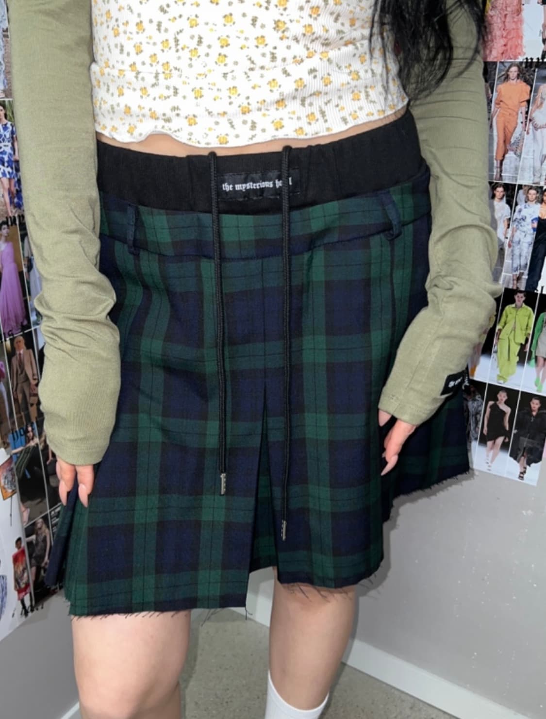 더미스테리어스호텔 레이어드 스커트 상품이미지1