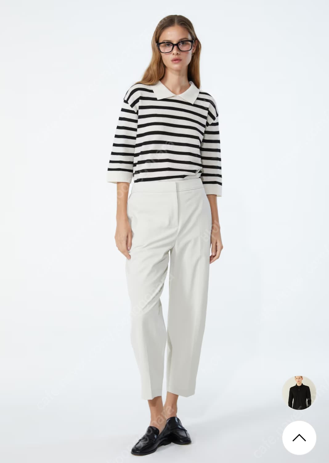 닥스 43만대 카라 니트탑 23년 상품이미지4