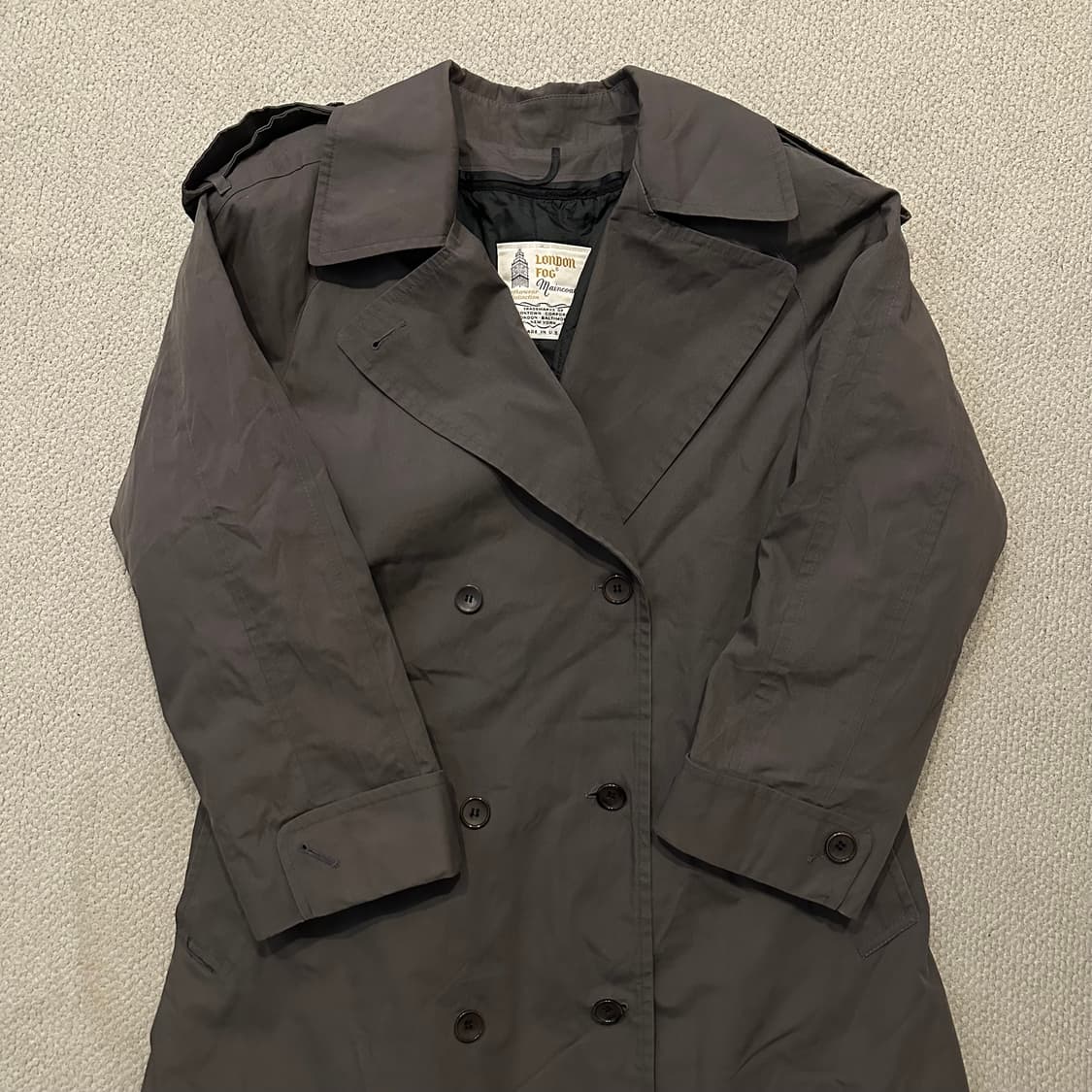 70~80s 런던포그 London Fog 트렌치코트 상품이미지2