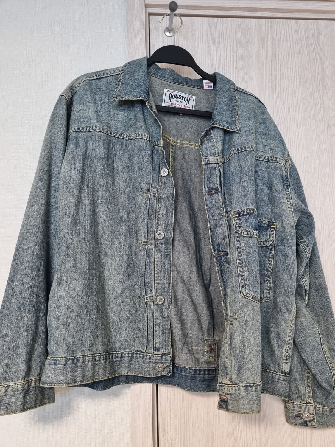 휴스턴 재팬 데님 셔츠 자켓 xl 상품이미지5