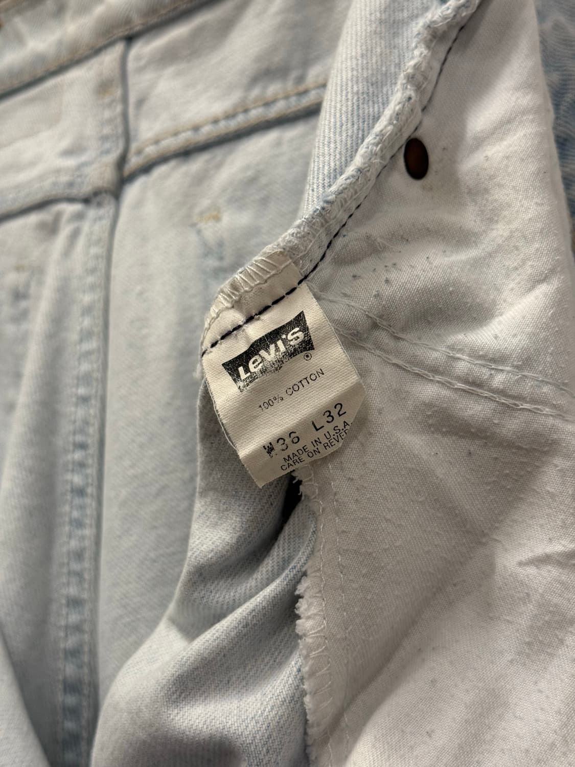 (34.5inch) 90s USA Levi’s 리바이스 550 Orang 상품이미지9