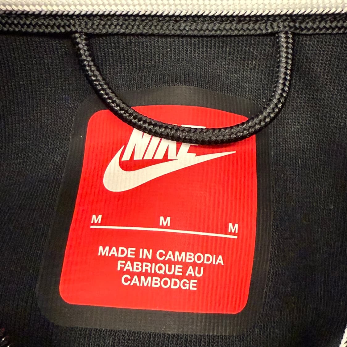 [정품/M] 나이키 테크 플리스 후드 집업 블랙 b16 상품이미지5