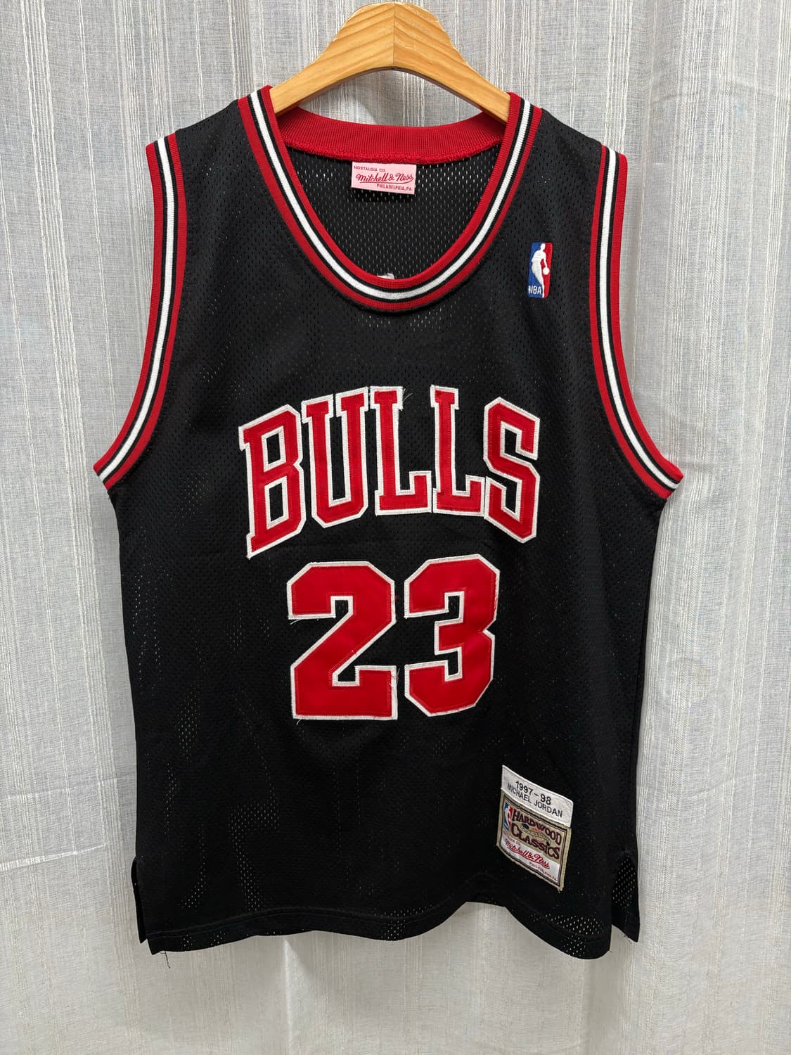 미첼엔네스 NBA 시카고불스 마이클조던 농구져지 나시 유니폼 상품이미지1