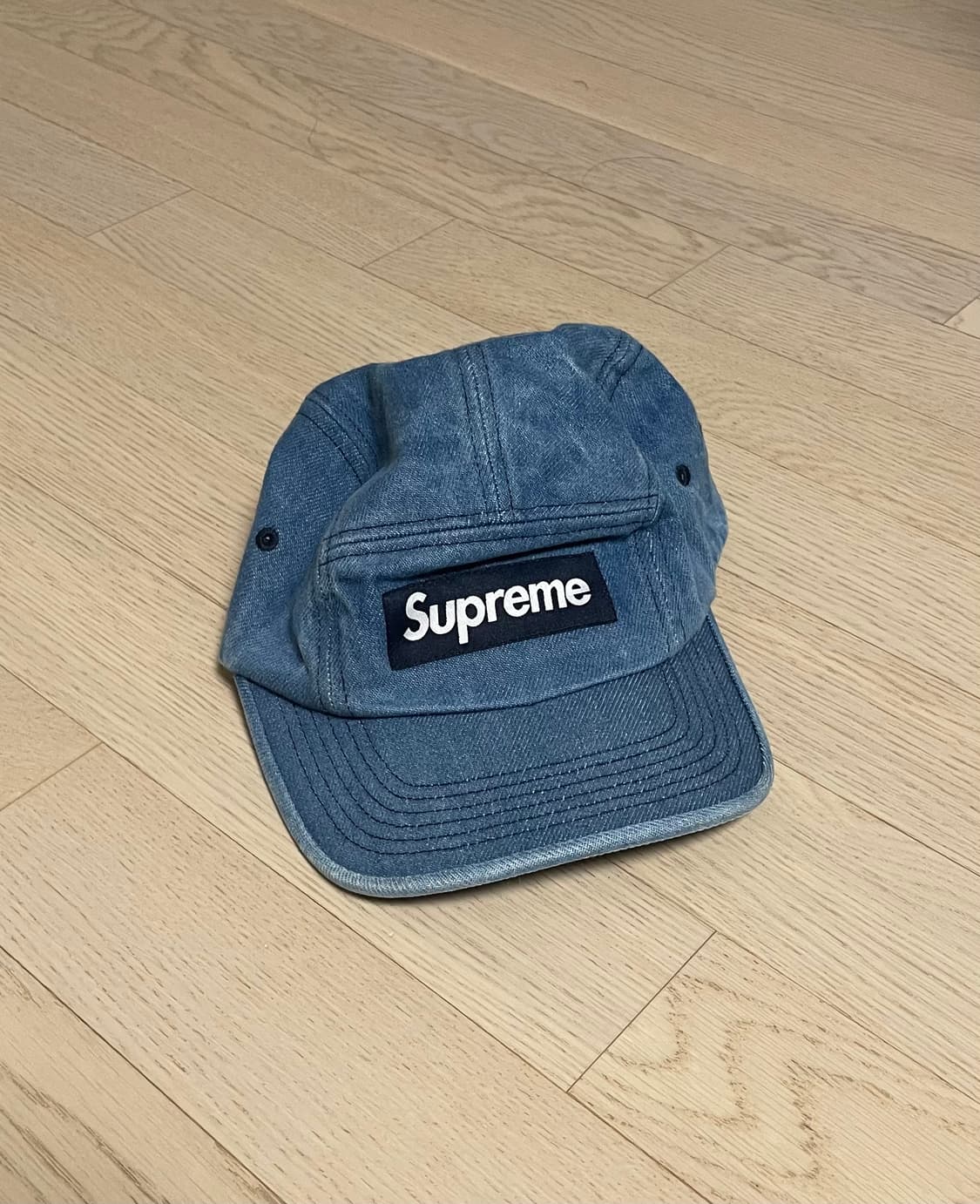슈프림 데님 캠프캡 상품이미지1