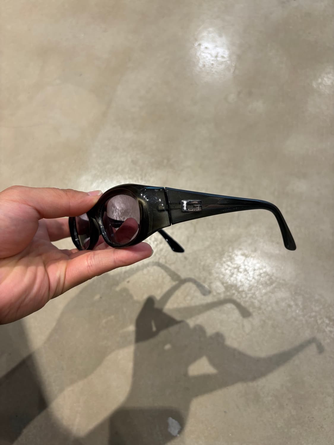 00s Gucci Oval Sunglasses 상품이미지6