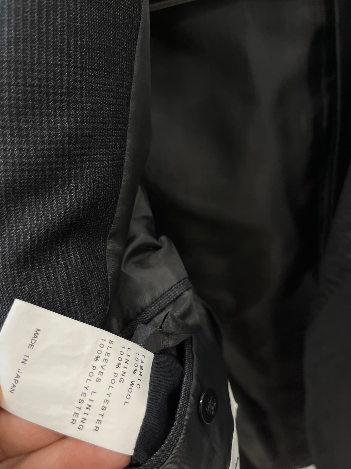 100-105) 안드레아서울 까노니코 체크자켓  상품이미지9