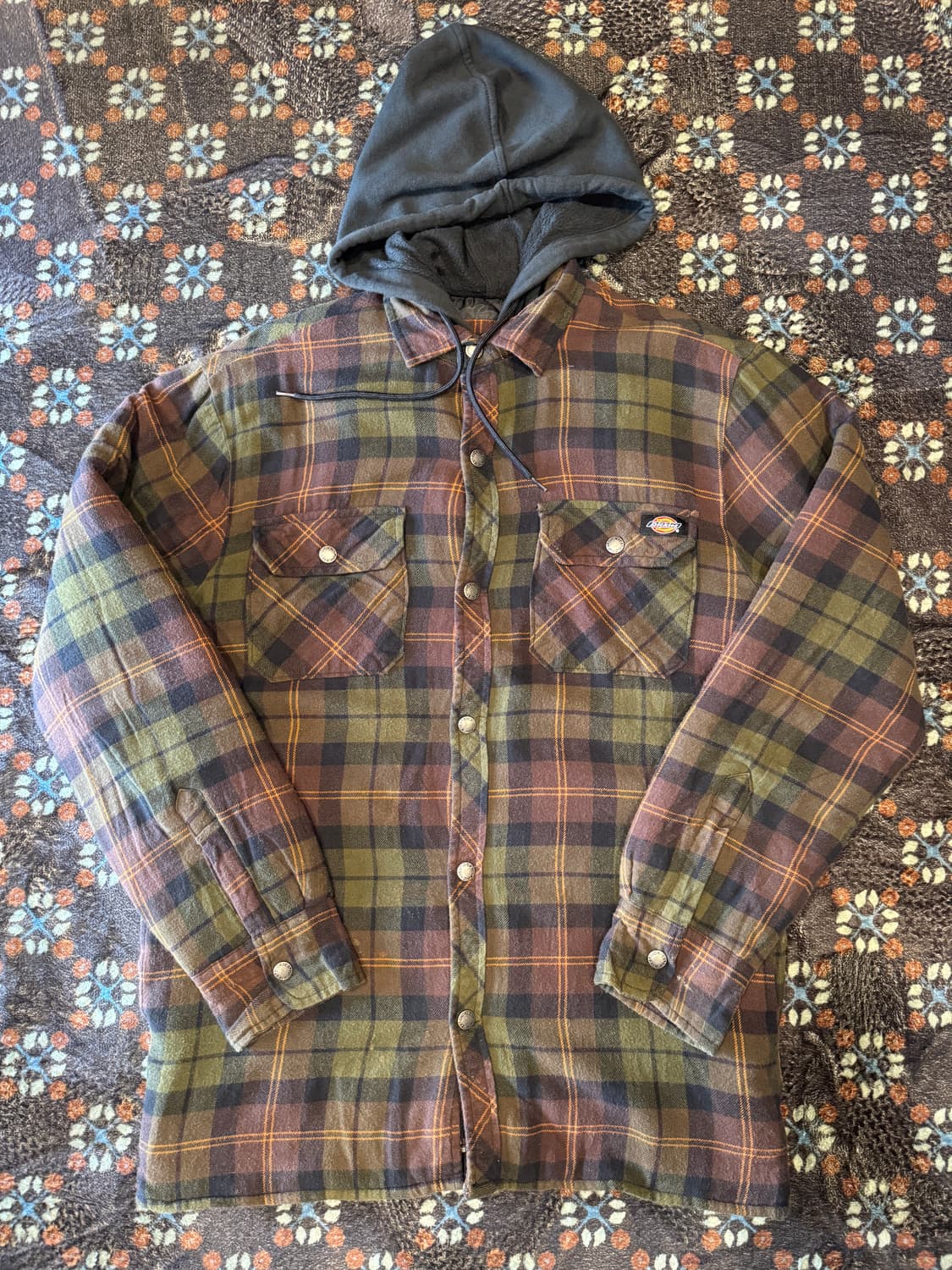 디키즈 후드 레이어드 자켓 상품이미지1