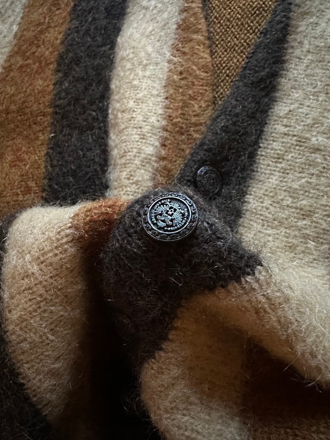 1960s JC Penney 타운크래프트 빈티지 모헤어 가디건 카디건 상품이미지4