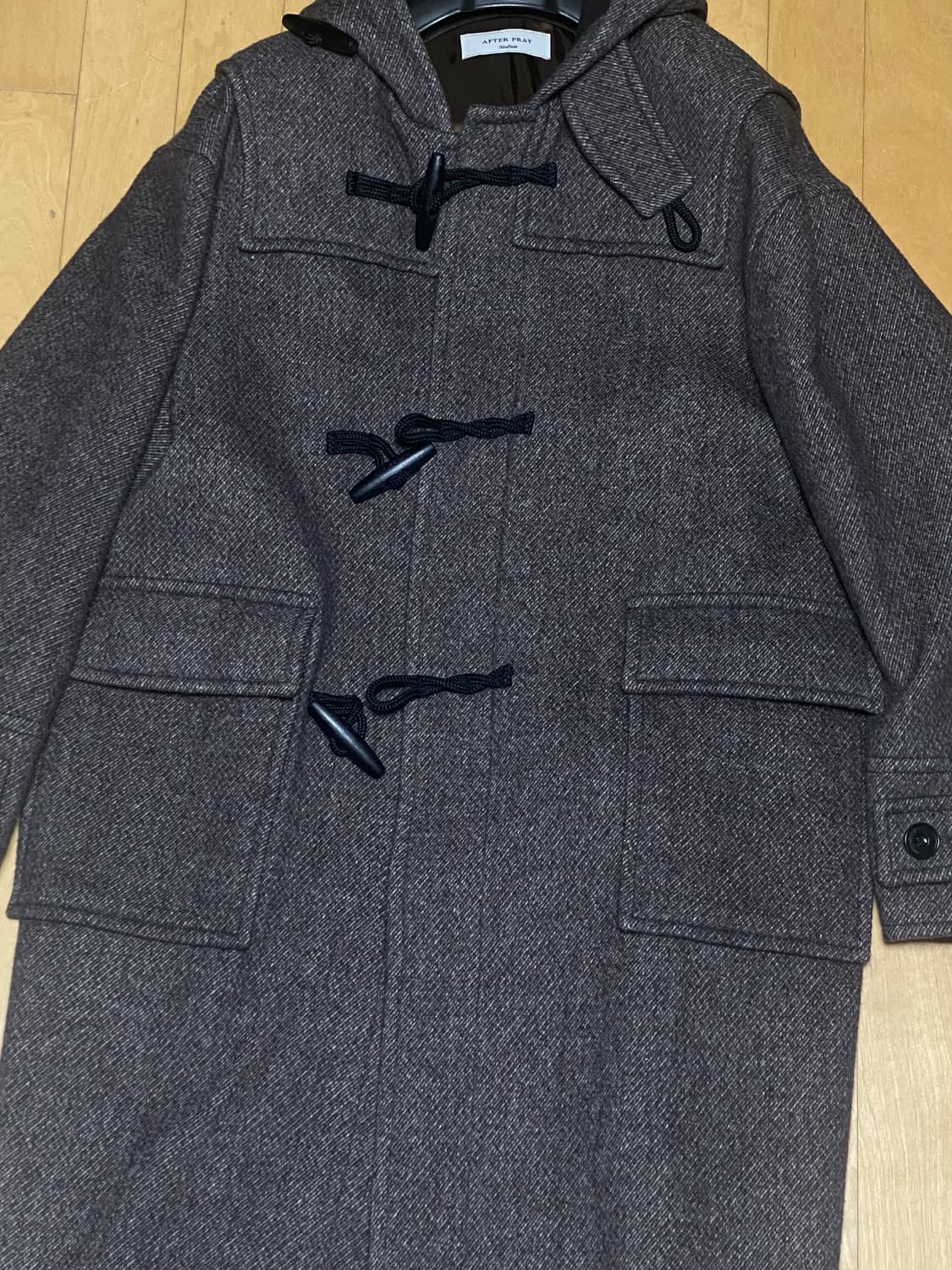 애프터프레이 세이건 더플 코트 브라운 m 상품이미지2