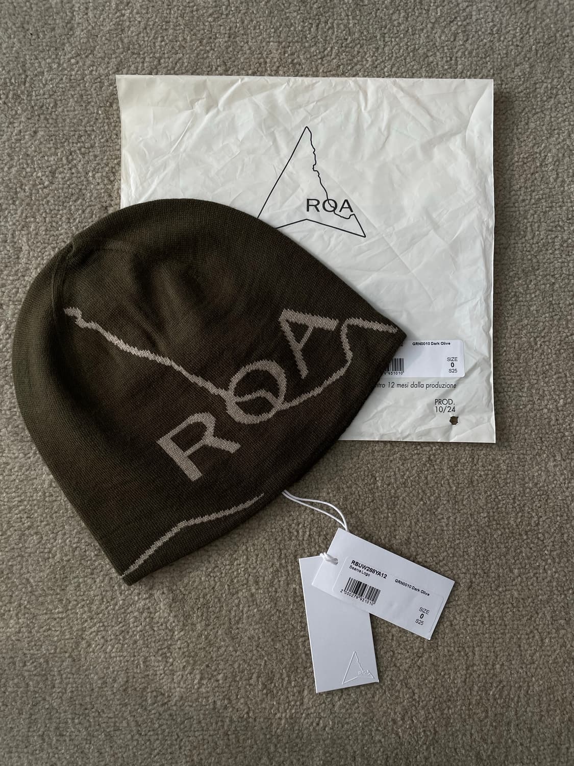 ROA 로아 다크올리브 비니 상품이미지3