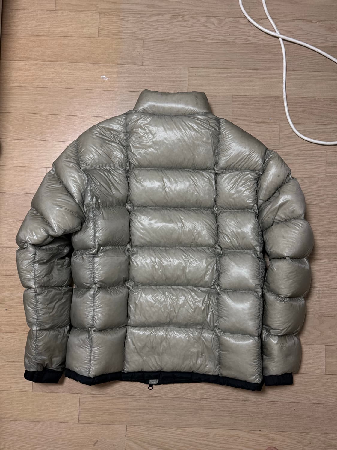 예스아이씨 올마이티 구스 다운 카키 L 상품이미지2