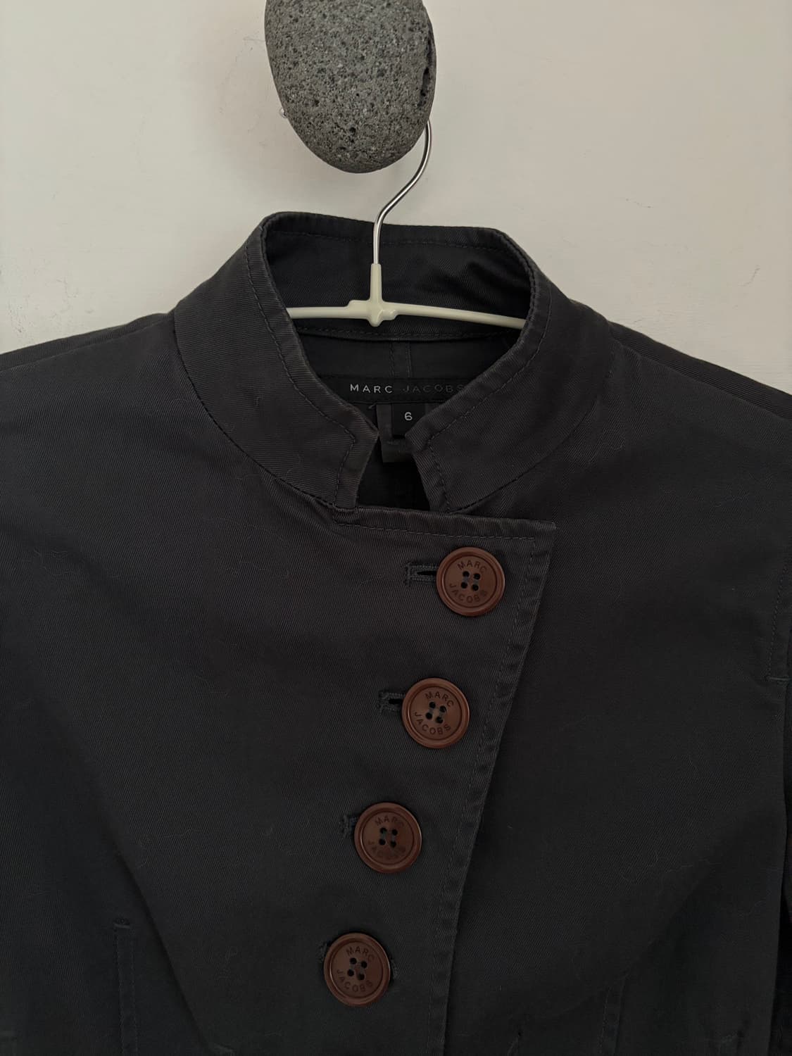 마크제이콥스 00s 비대칭 버튼업 자켓 상품이미지3