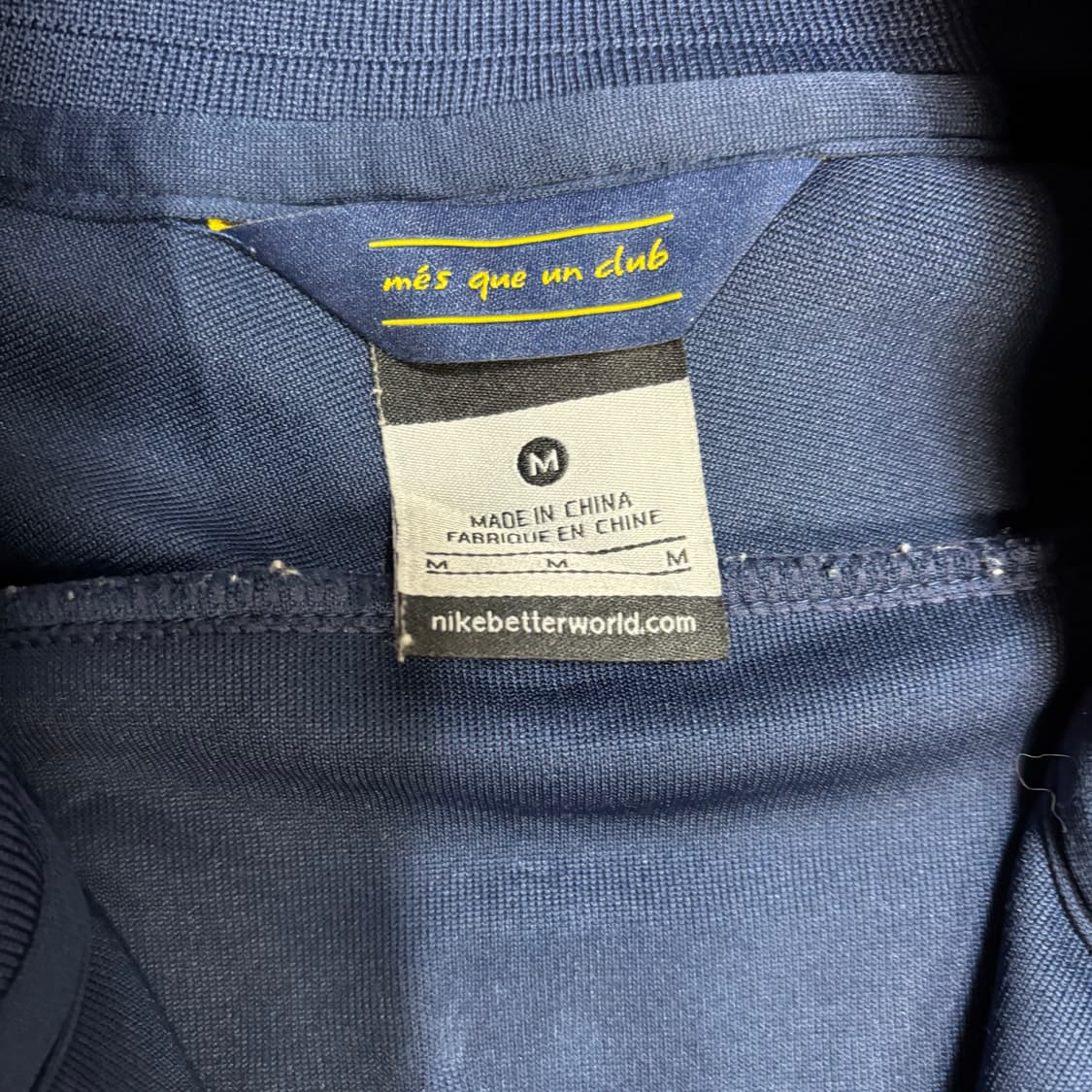 나이키 바르셀로나 트랙탑 축구팀 져지 상품이미지3