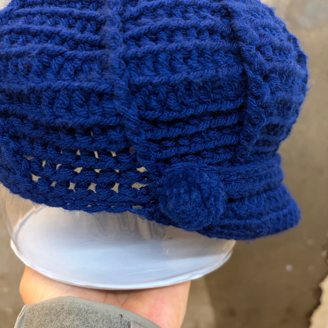 USA 빈티지 크로셰 니트 비니 상품이미지5