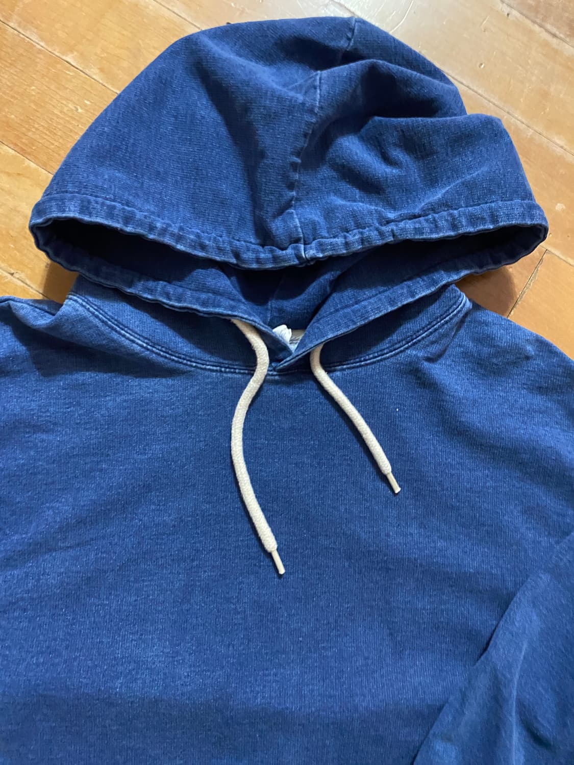 챔피온 데님 네이비 후드티 XL (100~105) 상품이미지4