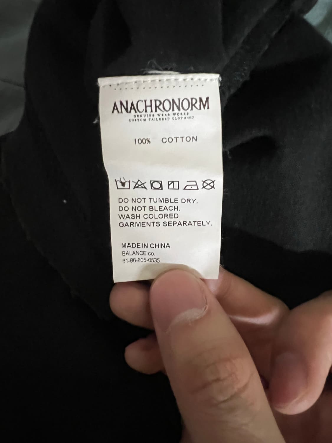 ANCHRONORM 반팔티 상품이미지2