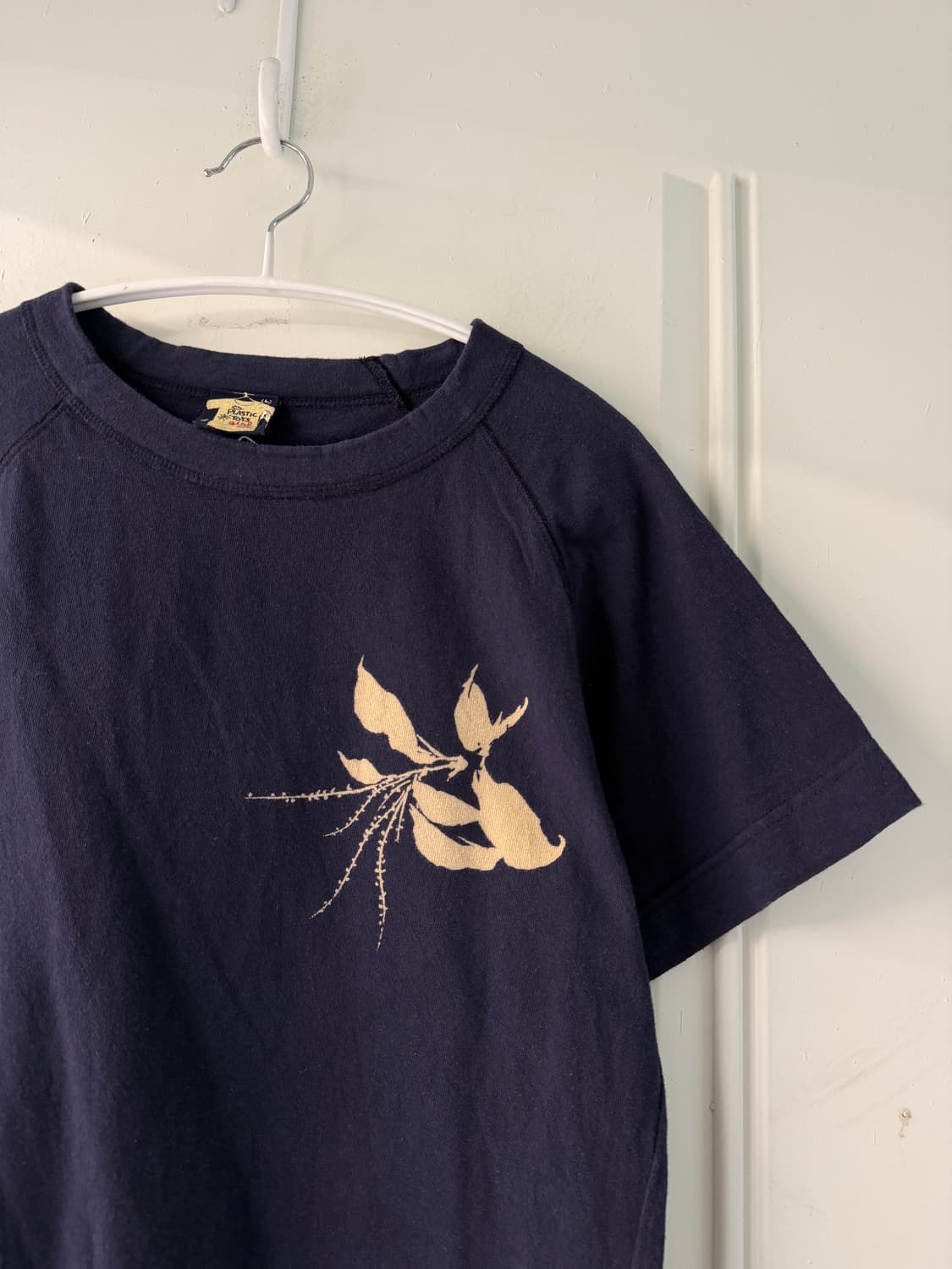 일본빈티지 플라워 스웻반팔 상품이미지3