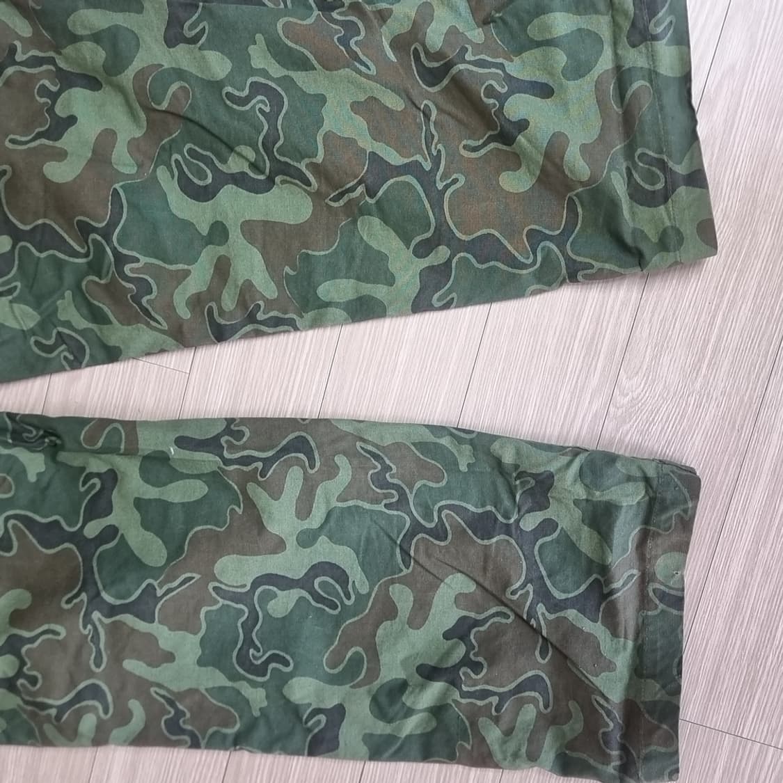 70년대 해병대 카모플라쥬 패턴 밀리터리 바지(30) 상품이미지5
