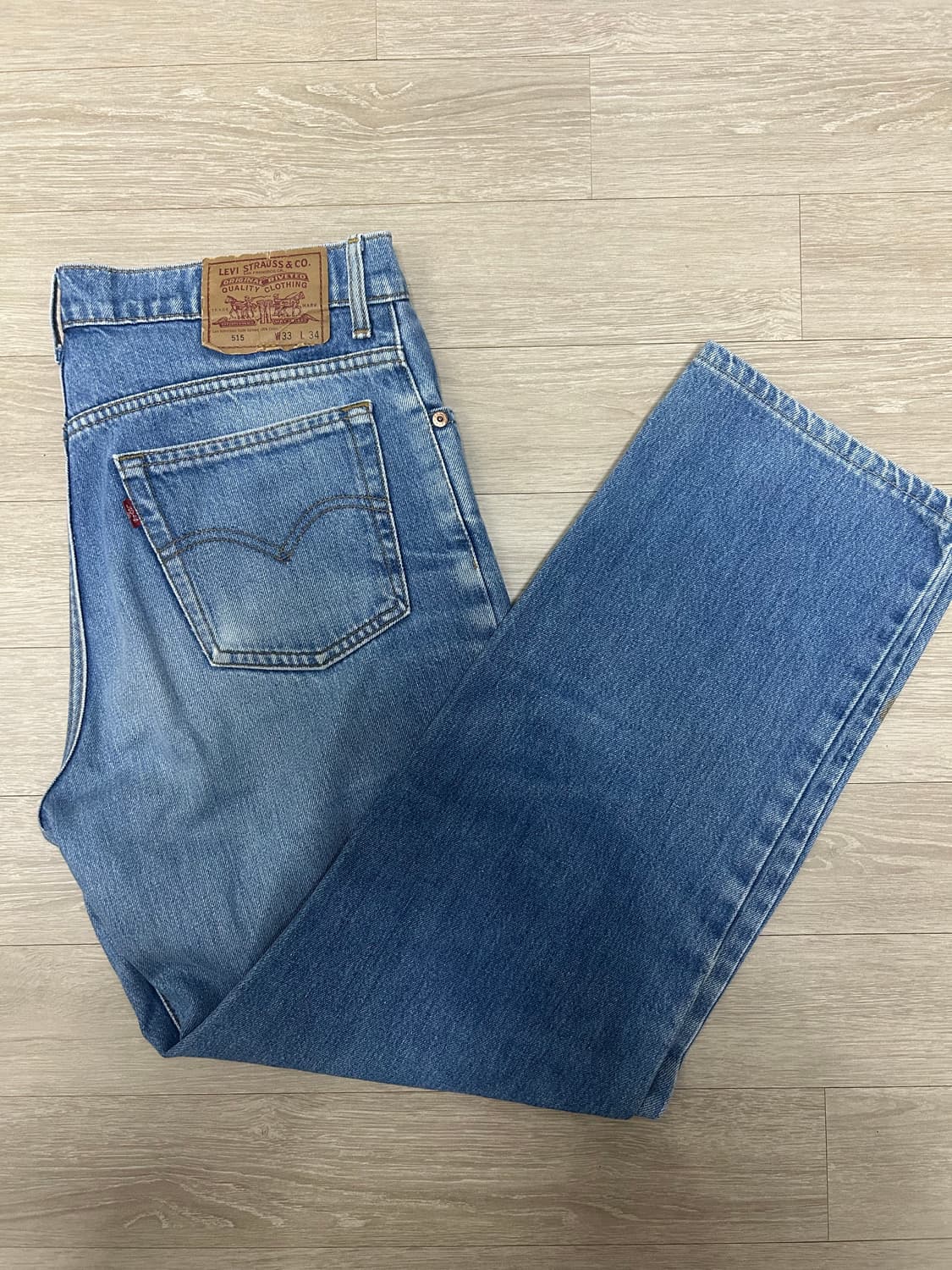 빈티지 리바이스 515 데님 W33 L34 상품이미지1