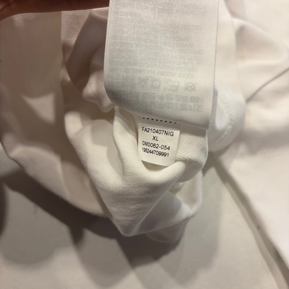 [XL] 나이키 오프화이트 조던 반팔 티셔츠 C876 상품이미지8