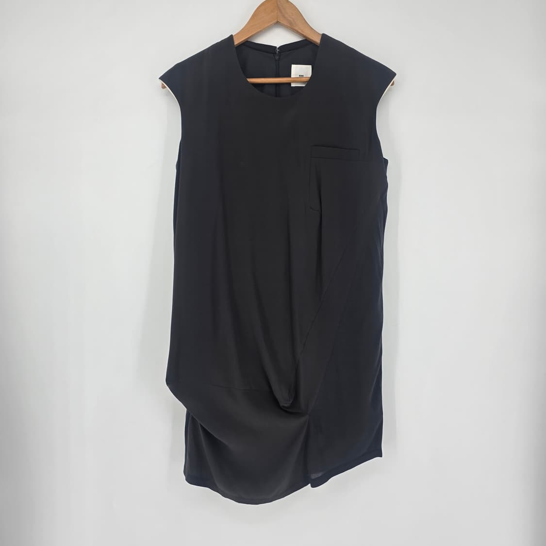 KUHO  짙은 회색 민소매 롱 블라우스 미니 원피스 S 상품이미지10