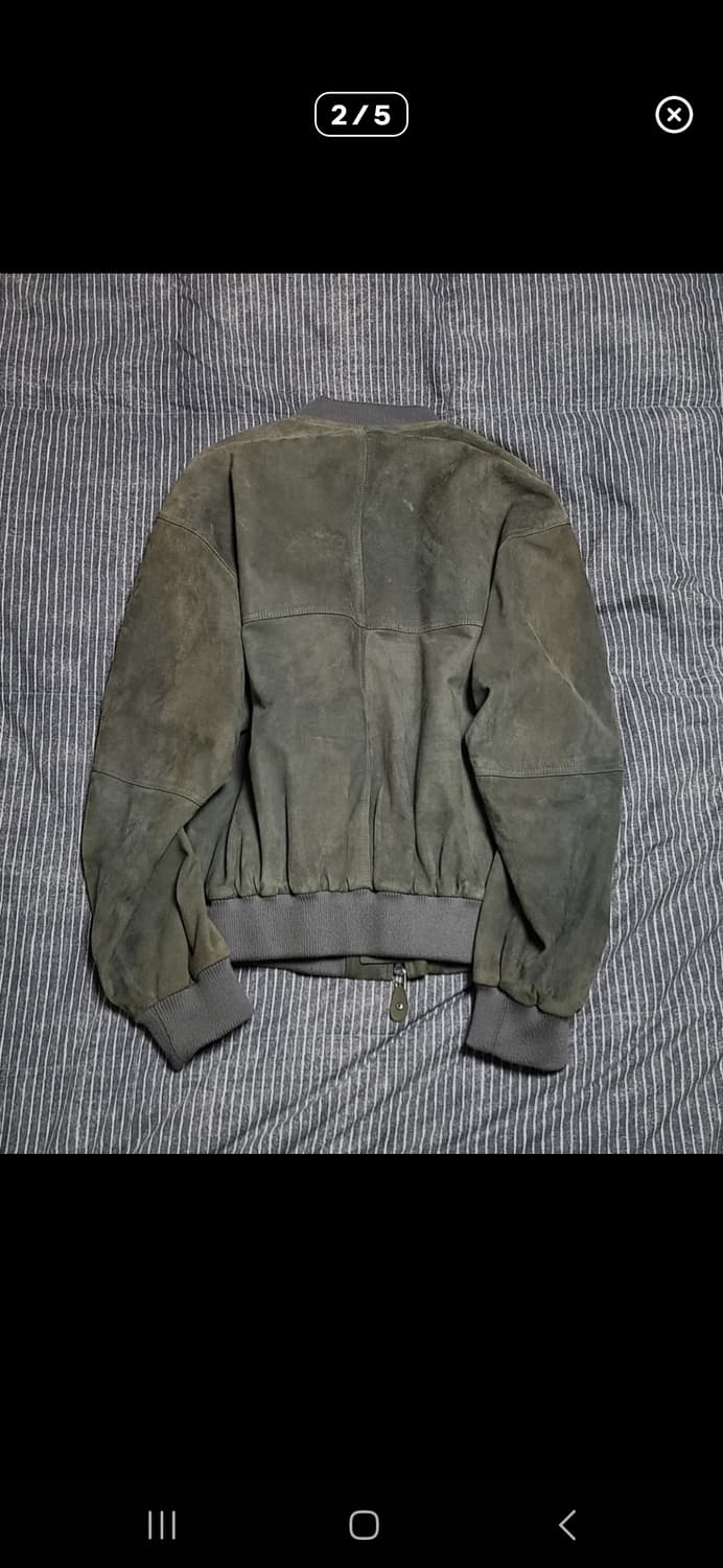 마티스 더 큐레이터 이태리 고트 스킨 스웨이드 봄버  상품이미지2