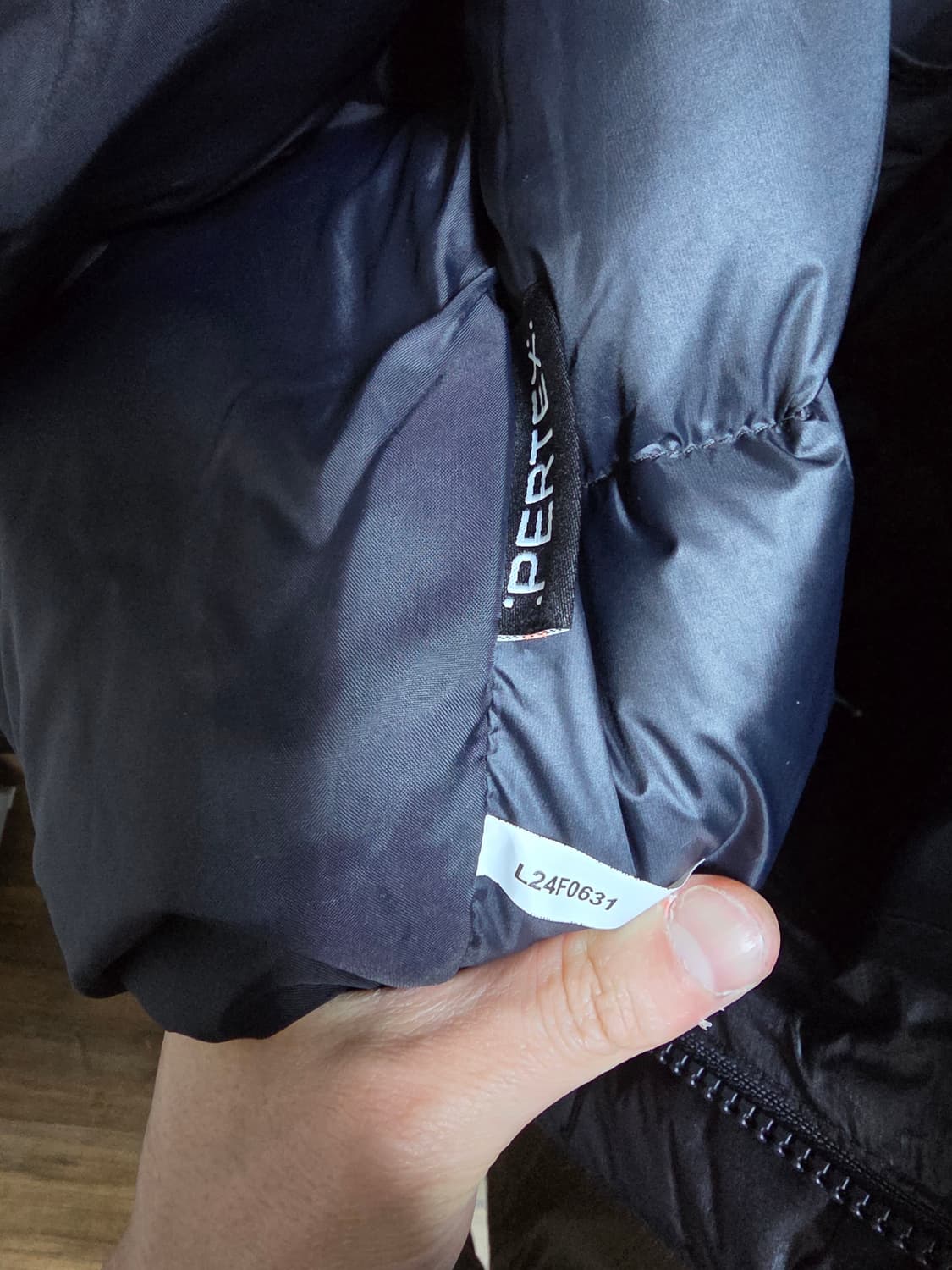 노스페이스 RDS 퀸텀 엘버린 패딩 블랙 (L) 상품이미지6