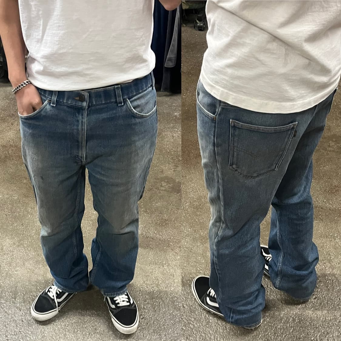 80s Levis547 데님 팬츠 (35“) 상품이미지7