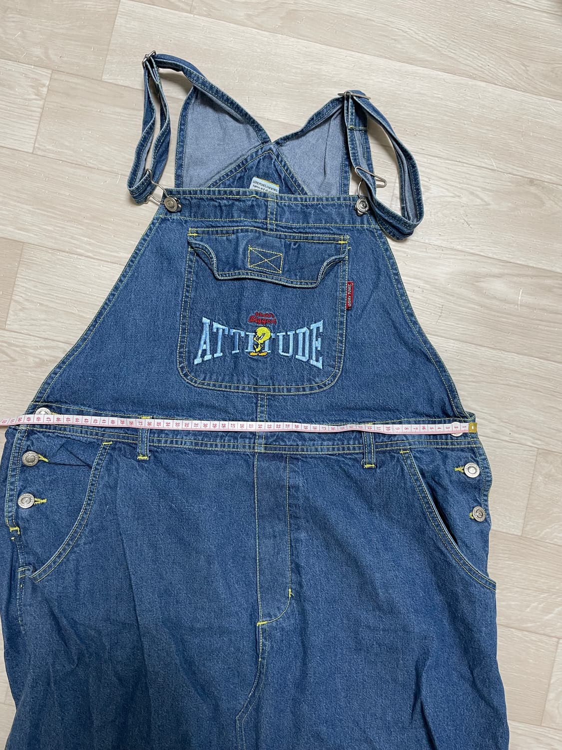 트위티 멜빵스커트 상품이미지4