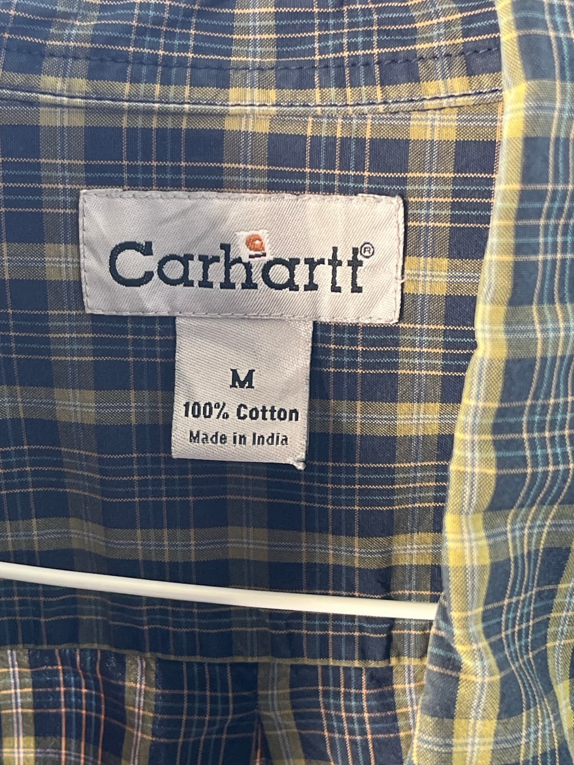 칼하트 빈티지 체크 셔츠 M 상품이미지3