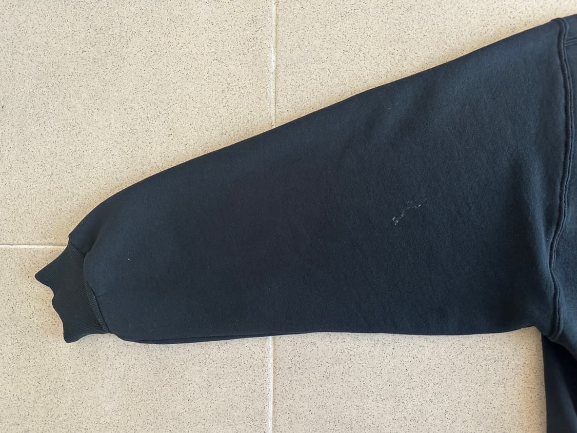 00s 빈티지 러셀 후드 블랙 XL 디스트레스드 상품이미지6