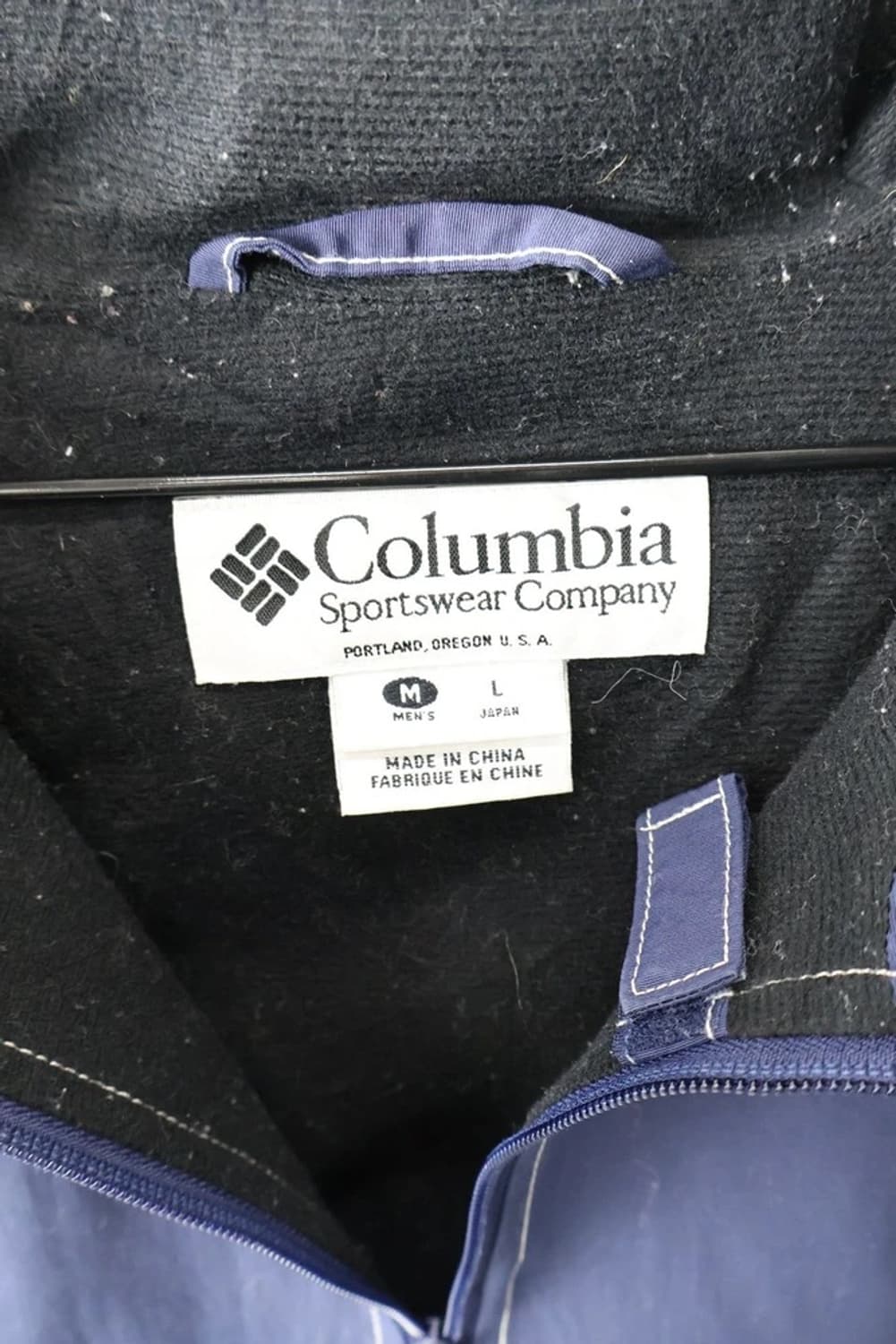 Columbia Navy Anorak Pullover Jacket 상품이미지9