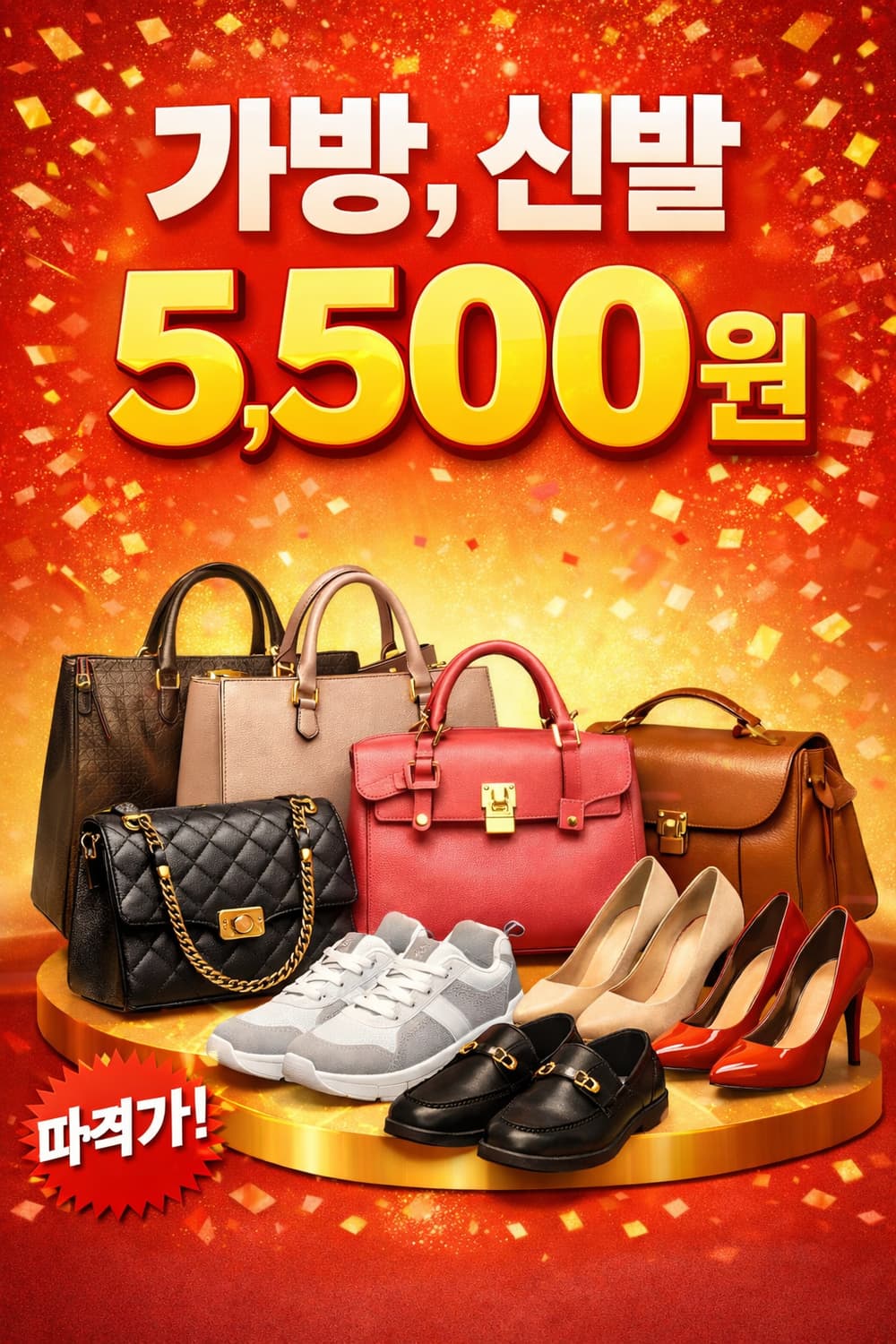 1월6일 - 재고소진시 까지 가방,신발 5,500원 상품이미지1