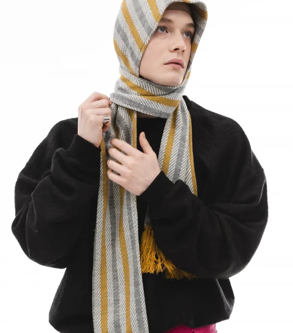 어나더유스 라인 후드 머플러 상품이미지4