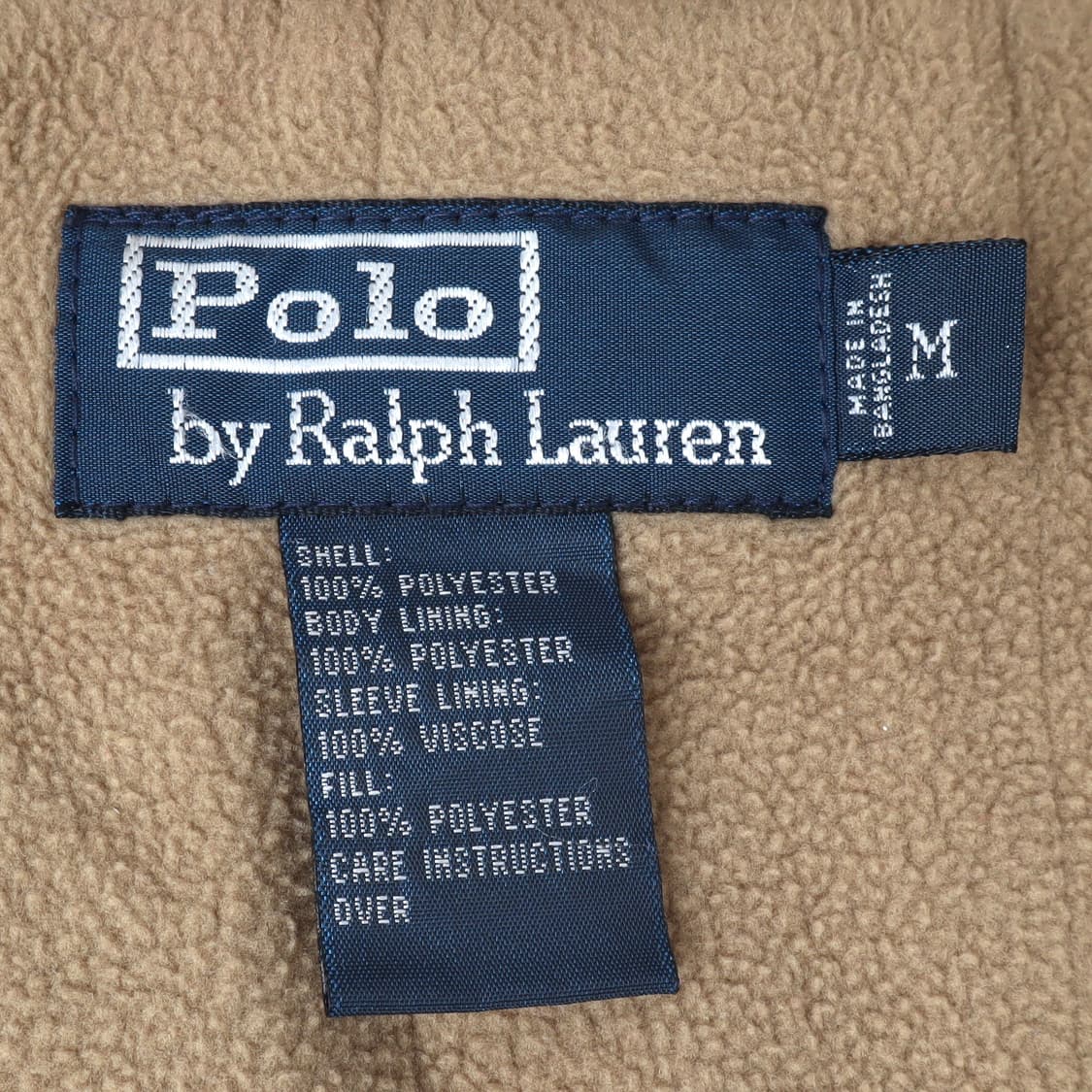 폴로 랄프로렌 베이지 플리스라이닝 블루종 점퍼 자켓 상품이미지8