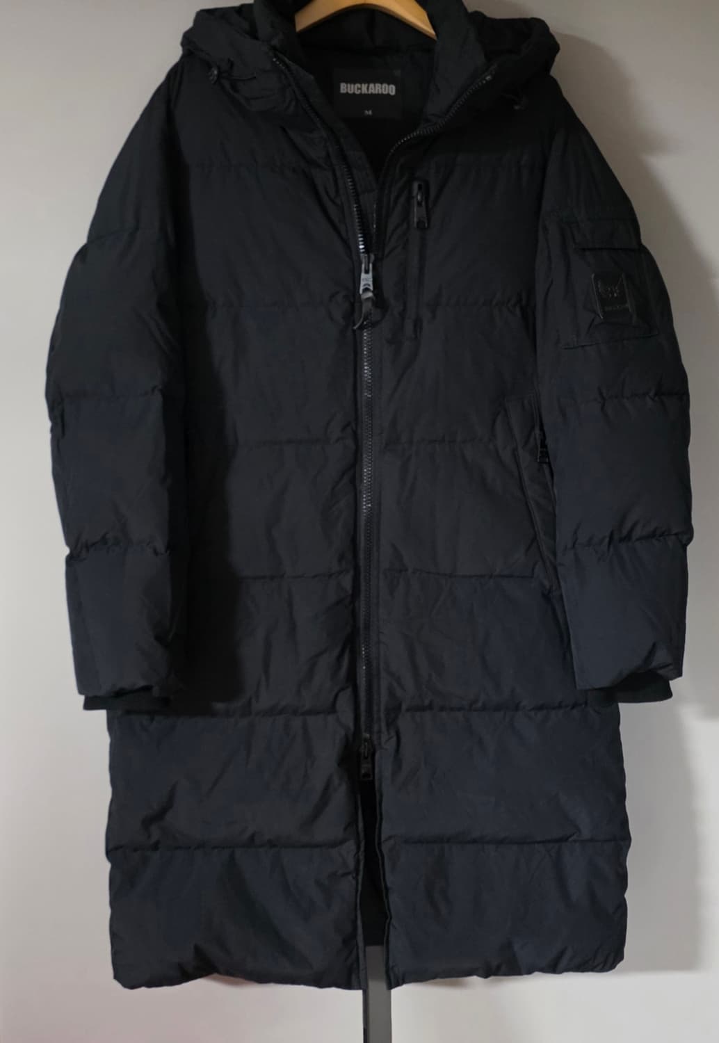 버커루 남자 덕다운 롱패딩. 싸이즈 95 상품이미지1