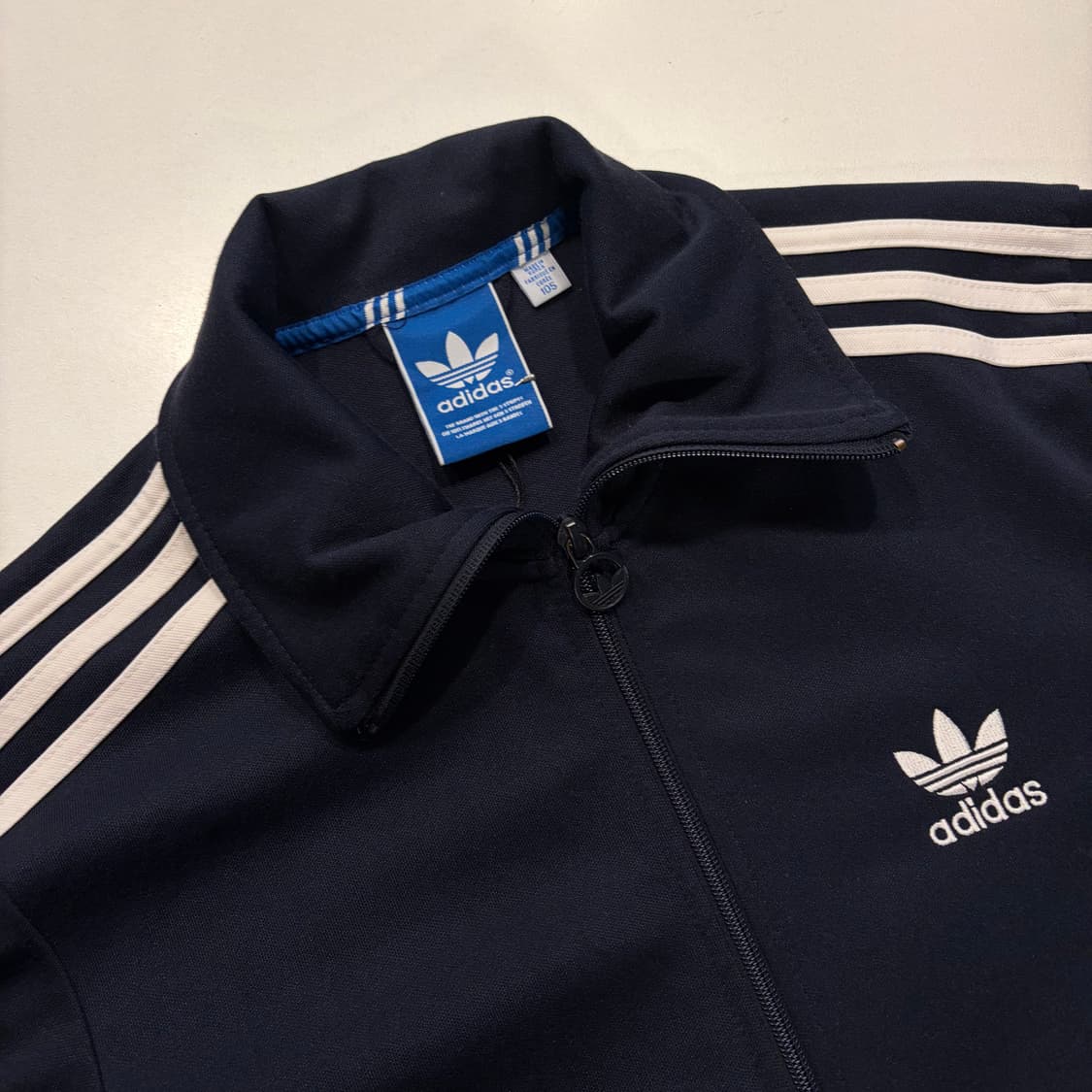 [105] 14s 아디다스 유로파 삼선 트랙 자켓 네이비 D242 상품이미지3