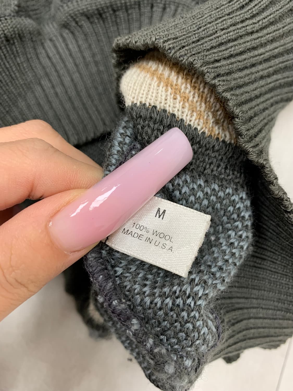 st Croix  패턴 니트 #454 상품이미지5