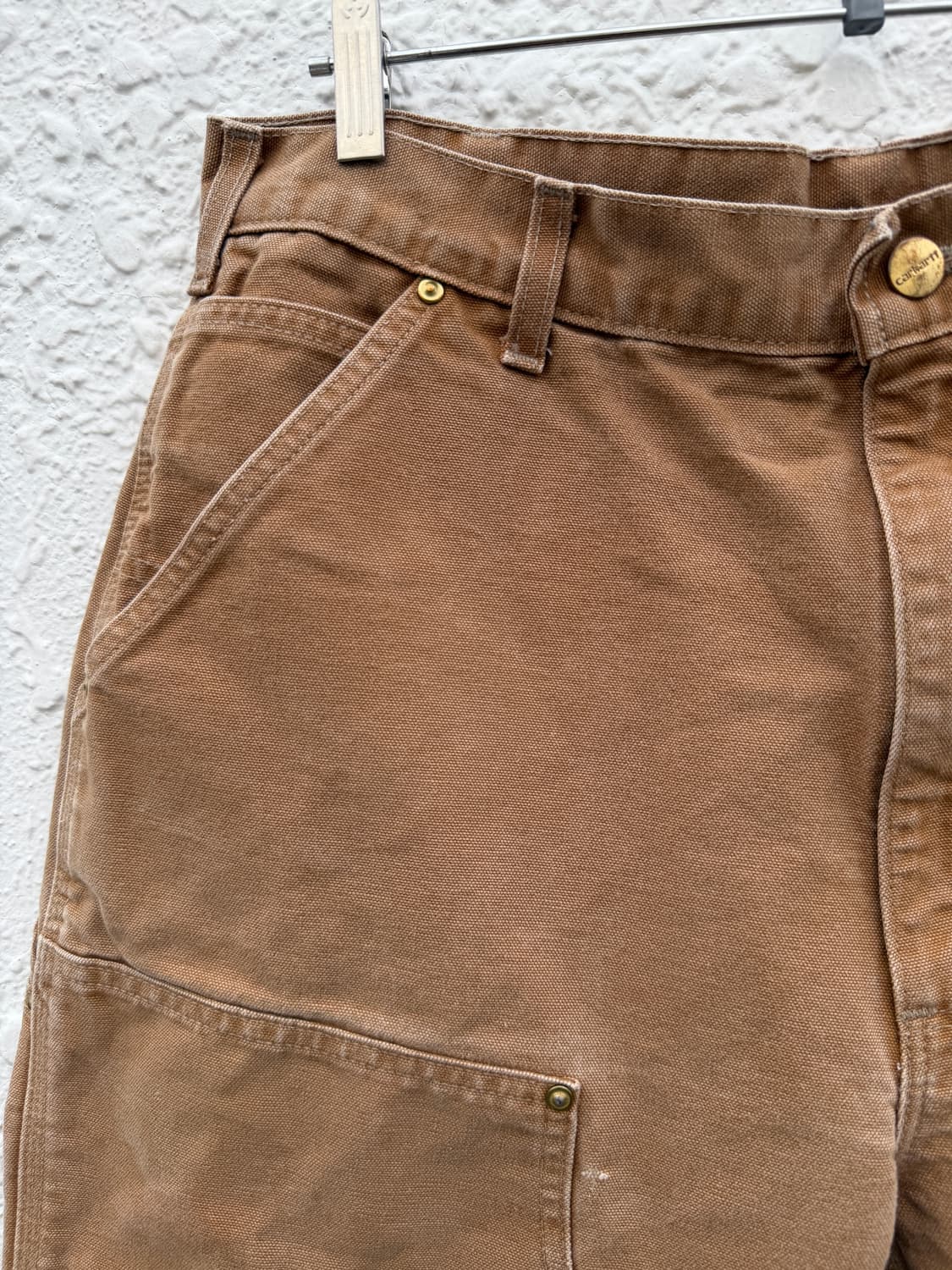 Vintage Carhartt Brown Duck Double Knee  상품이미지3