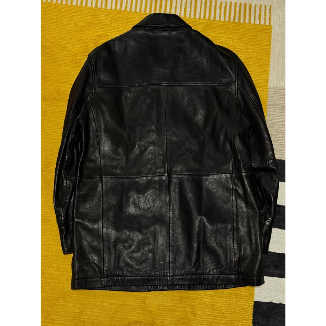 Balenciaga Leather Car Coat 상품이미지2