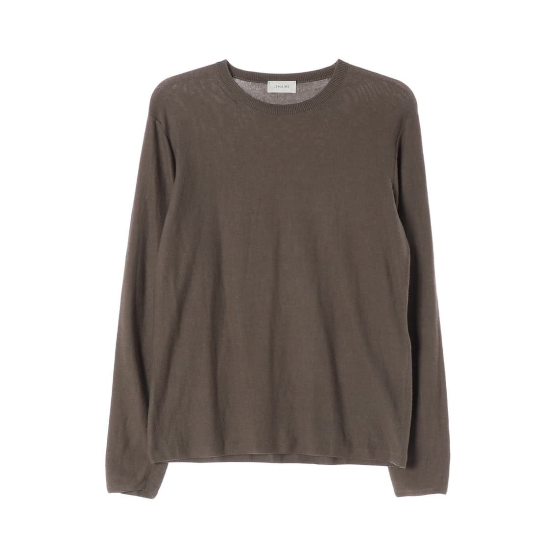 르메르 애쉬브라운 울블렌드 라운드 니트 M 상품이미지1
