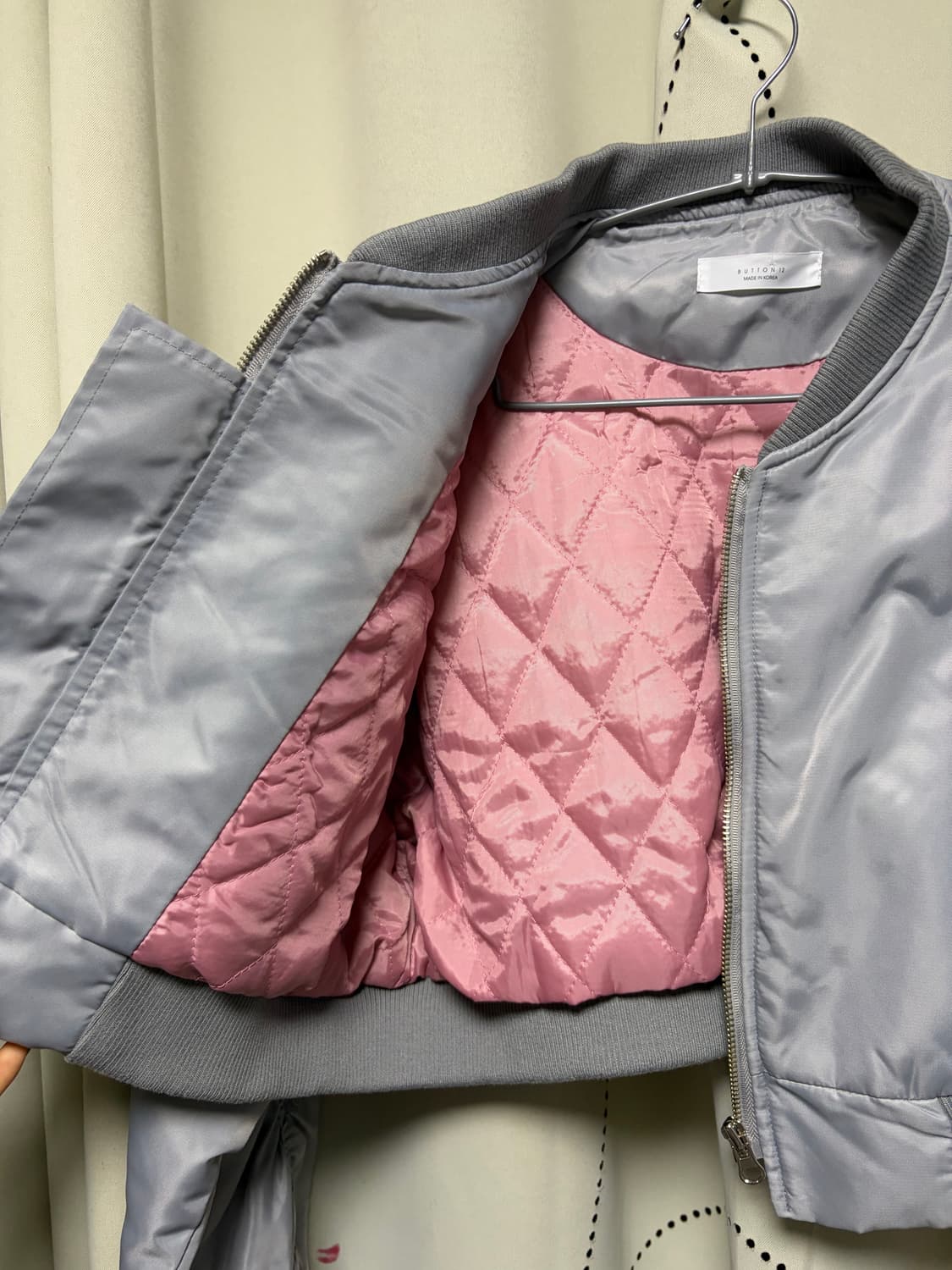 셔링 숏 항공점퍼 상품이미지3