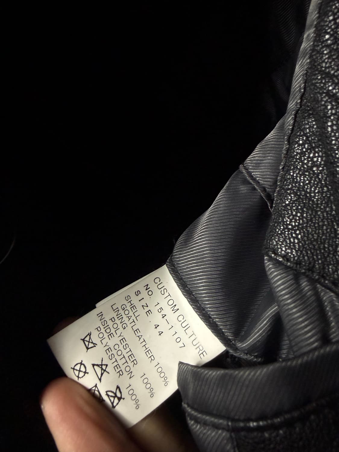 Custom Culture Goat Leather Coat 상품이미지7