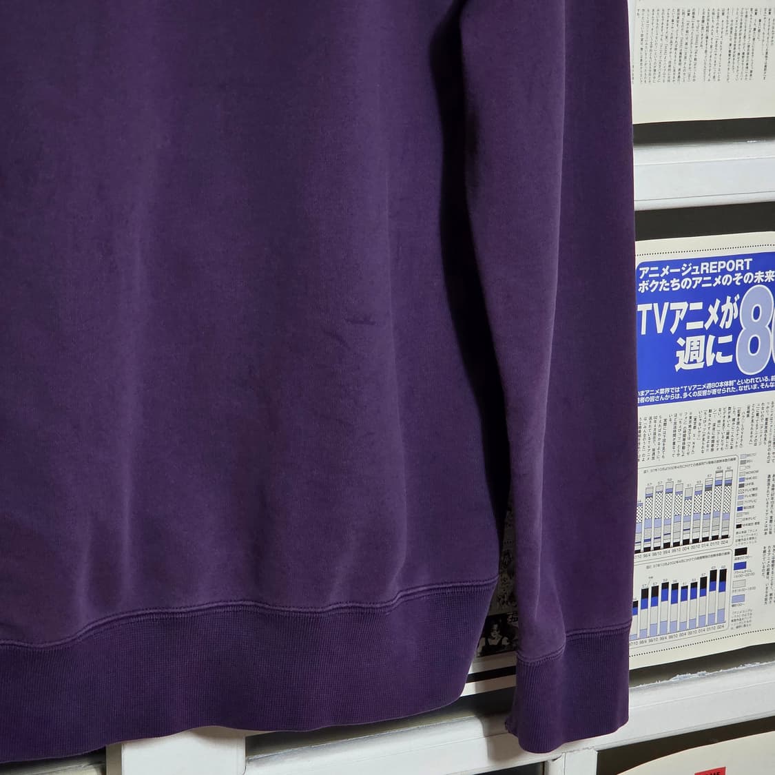 나이키 퍼플 투웨이 스우시 자수 후드집업 상품이미지8