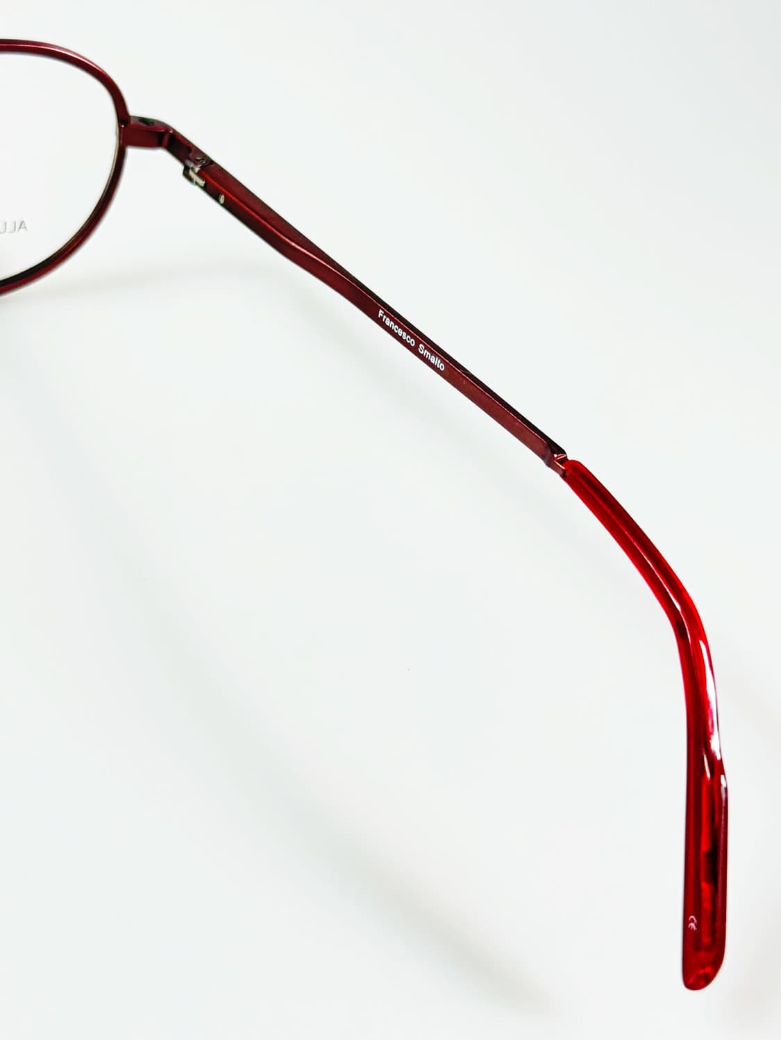 Francesco Smalto 버건디 레드 프레임 빈티지 안경 상품이미지6