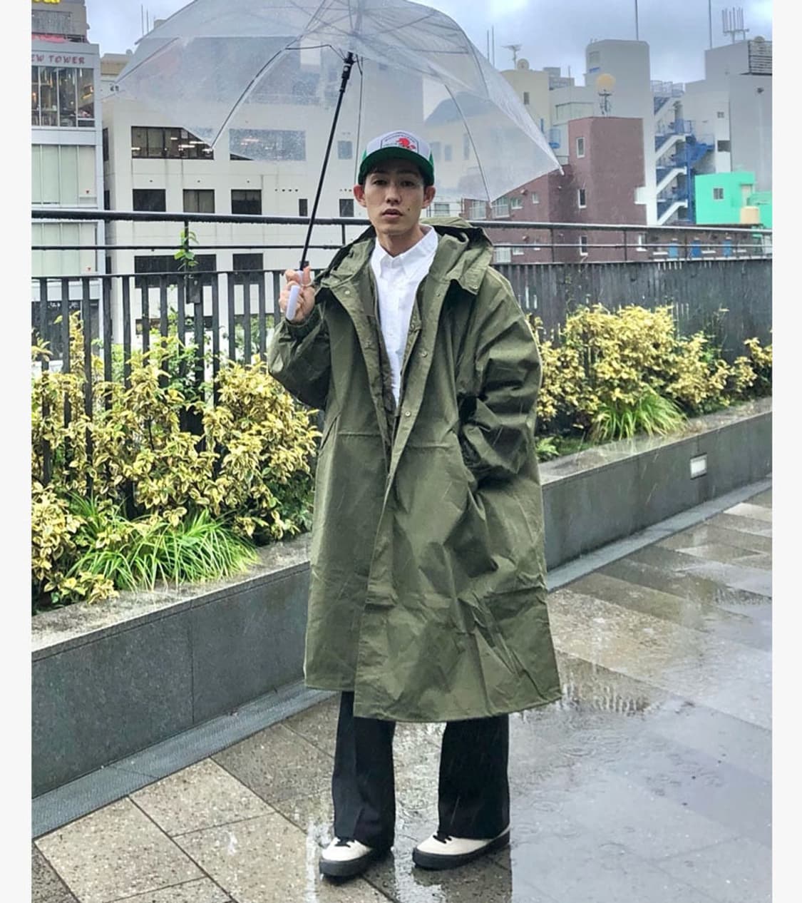 TOWN CRAFT - QUILTED LINER SNOW PARAK 상품이미지2