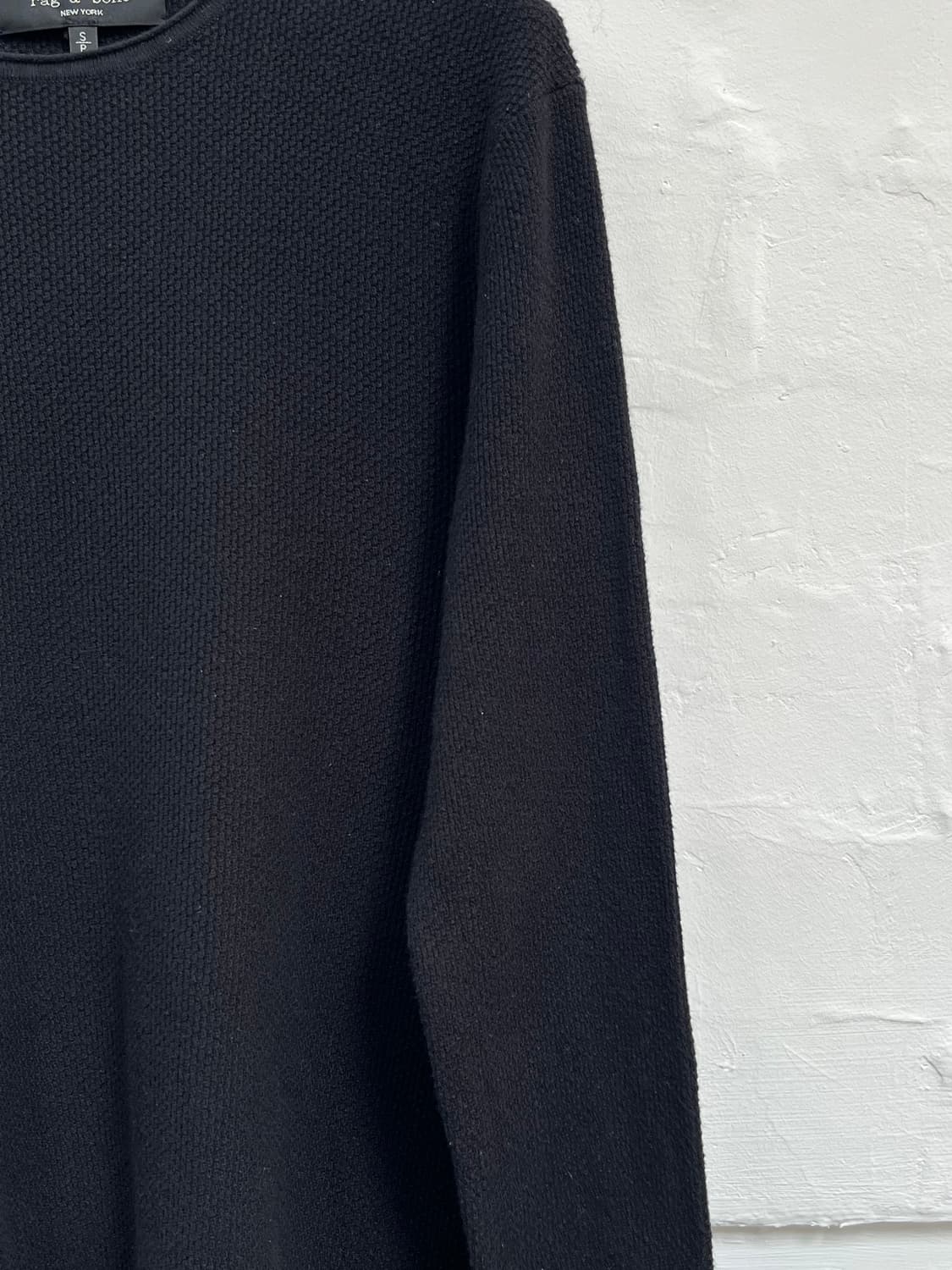 rag&bone 랙앤본 블랙 풀오버 니트 S 상품이미지4