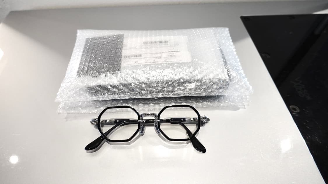 크롬하츠 TATTERS (태터스) BK/SS 안경 상품이미지5