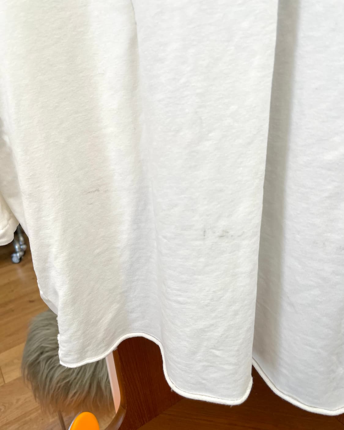 [M] baci 로우엣지 커팅 버튼 롱 자켓 상품이미지9